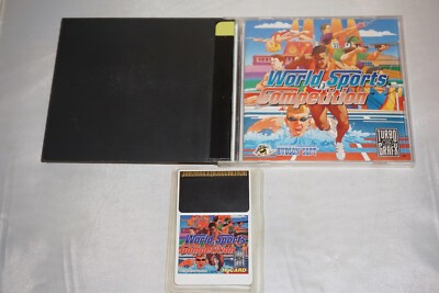 World Sports Competition (TurboGrafx-16, 1993) for sale online | eBay