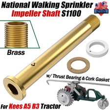 National Walking Sprinkler Impeller Shaft S1100 w/ Bearing,Gasket for Kees A5 B3