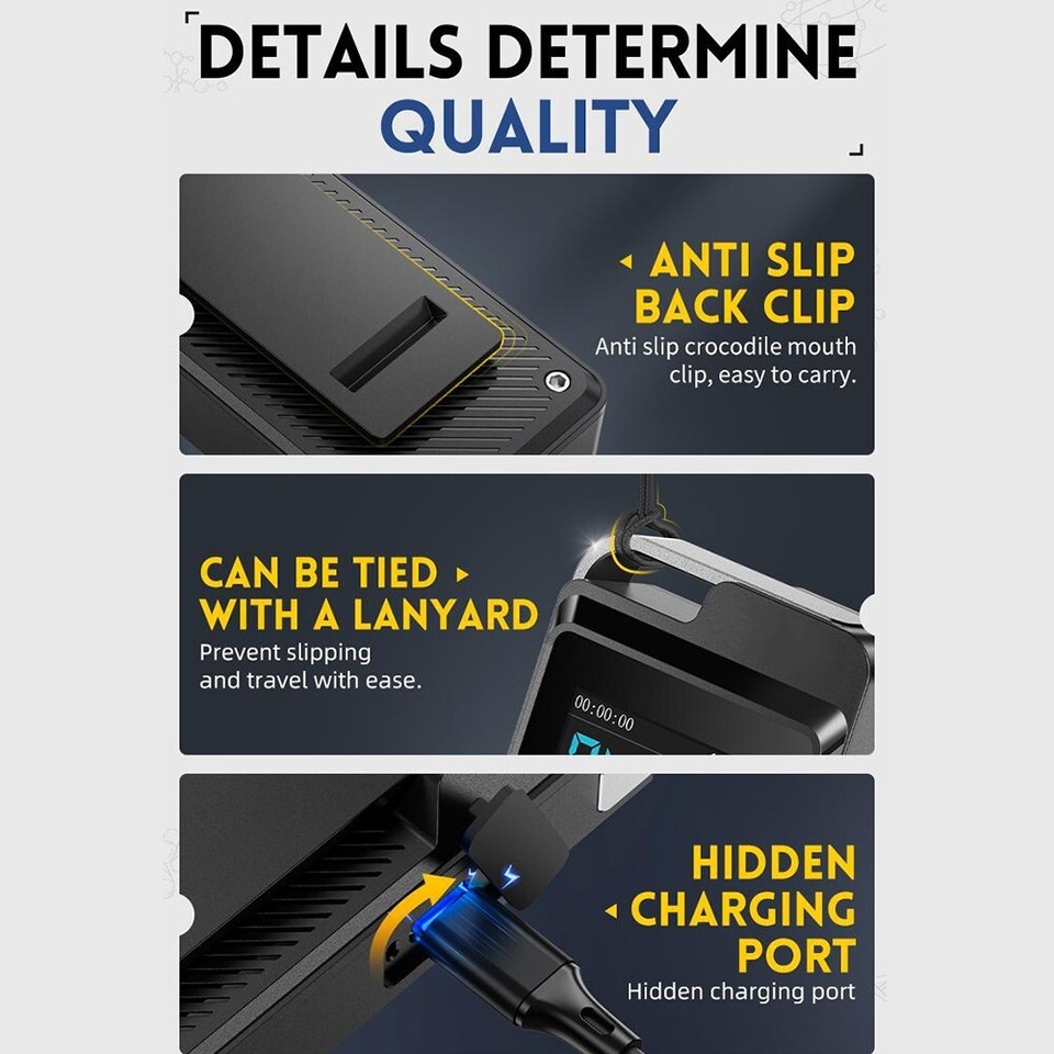 Energy compensated Tube Geiger Counter Multi language Radiation