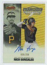 2020 Bowman's Best 2000 Franchise Favorites Autograph Nick Gonzales Auto 039/250