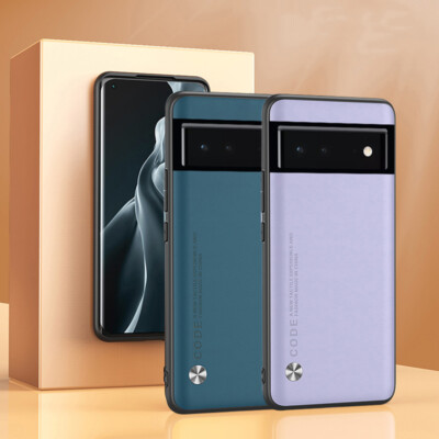 Handyhülle für Google Pixel 9 8 Pro Stoßfeste Leder Slim Hybrid Schutz Back Case