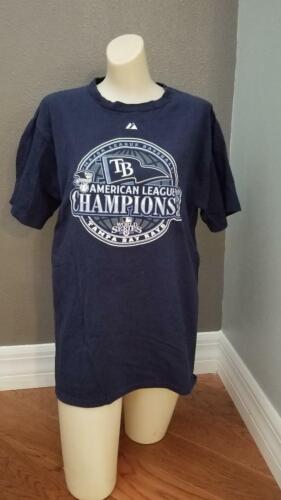 Tampa Bay Rays T Shirt Champions (Navy)(XL)