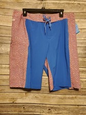Columbia PFG Fishing Gear Quick-Dry Water Board Shorts Mens L 50 UPF Omni Shield