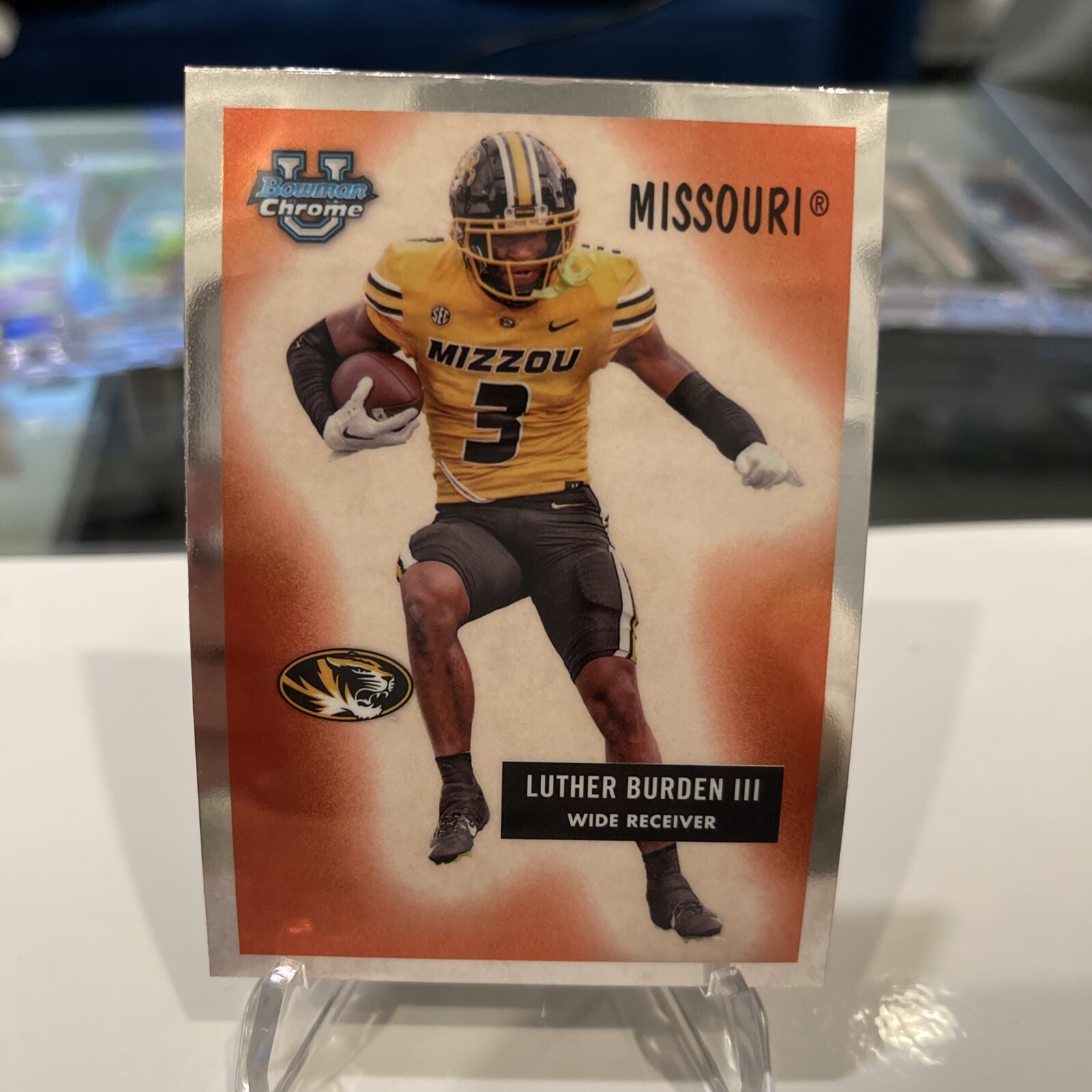 2024 Bowman U Chrome Luther Burden III Missouri Tigers RC 1955 Bowman Style