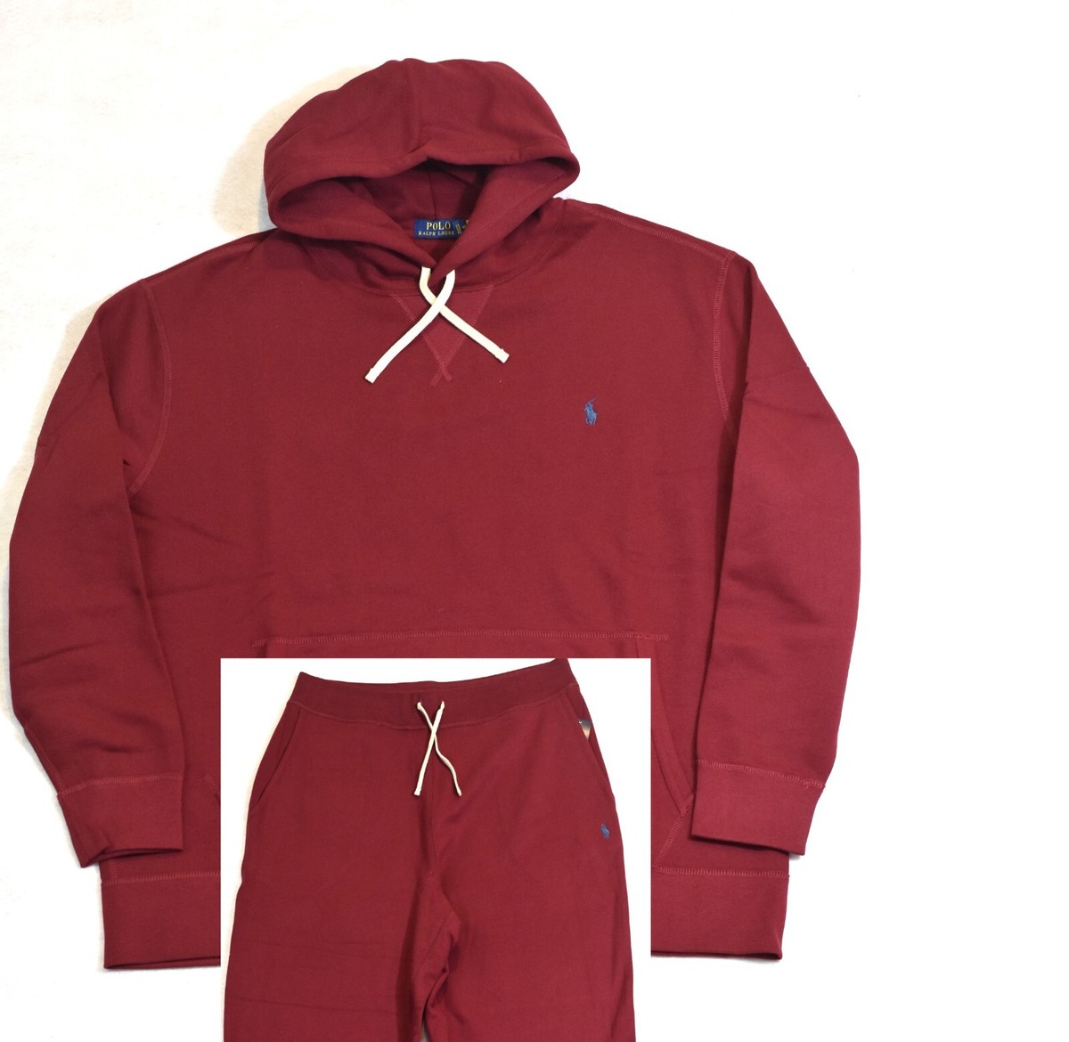 Polo Ralph Lauren Fleece Sweatsuit Jogger Hoodie Set 2XB 2X Big
