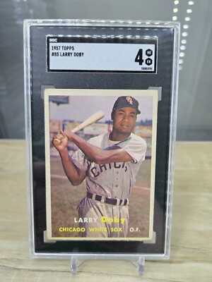   1957 Topps Larry Doby SGC 4
