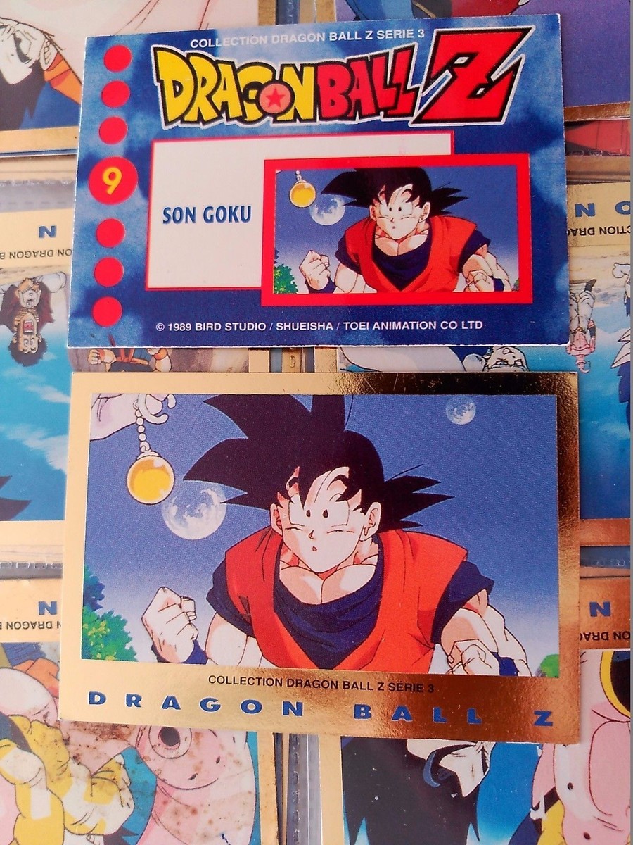 DRAGON BALL Z PANINI SERIES 3 GOLDEN SERIES COLLECTION CARD 09 | eBay