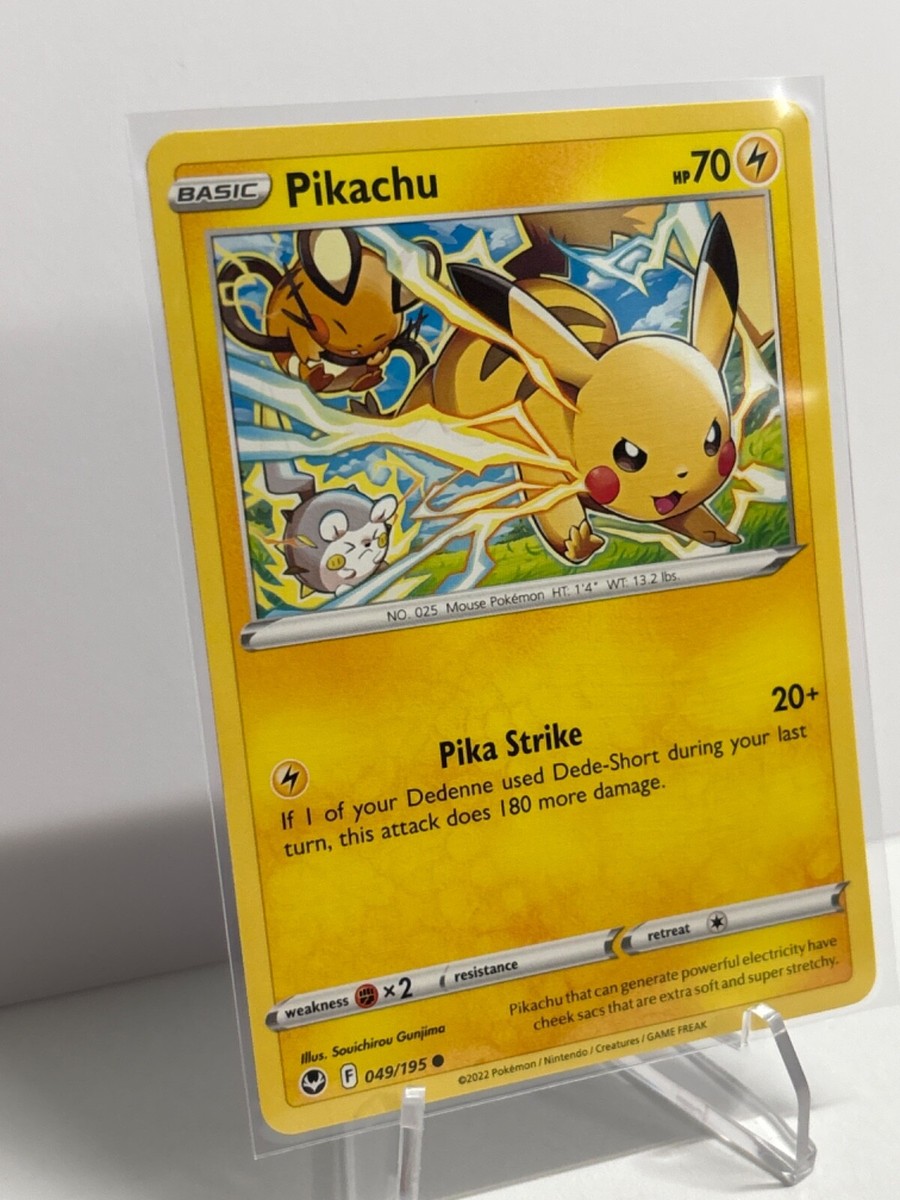 Pikachu Pokemon TCG Card 049/195 | eBay