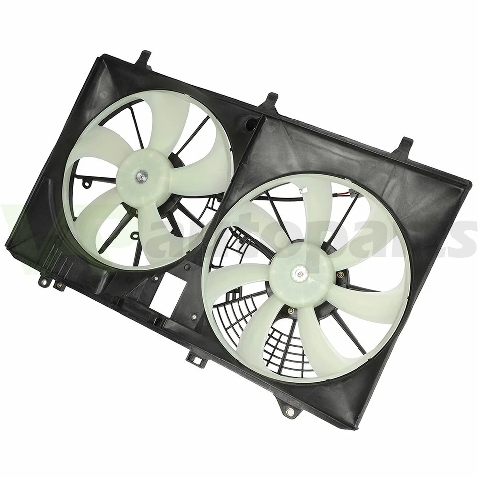 Conjunto de ventilador de refrigeración y condensador de radiador para Lexus RX350 2010-2011 2013-2015 Foto 3 de 4