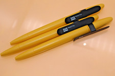 Prodir Kugelschreiber Neu DS5 Metal clip Gelb Schwarz hochwertig Swiss made Pen