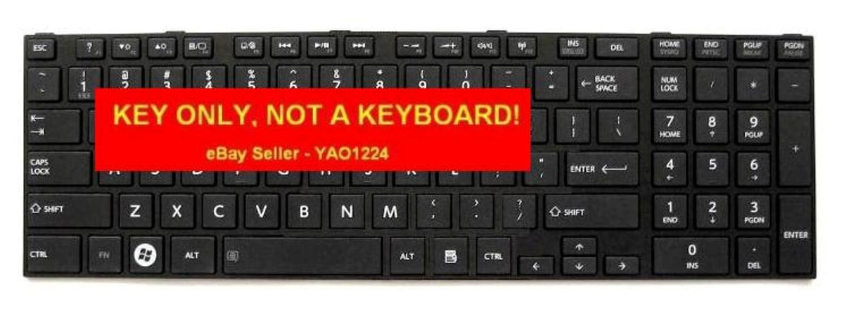 BÀN PHÍM LAPTOP TOSHIBA Satellite C850 C850D C855 C855D L850 L850D L855 L870 L875 P850 P855 P855d P870 P875 (Đen) I.301533053 - Foto 2