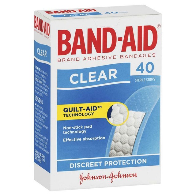 Johnson&Johnson band-aid clear strip 40 (9300607171815)