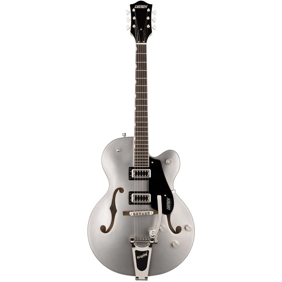 Gretsch G5420T Cuerpo Hueco Electromático Corte Único - Aerolínea Plateado Foto 2 de 4