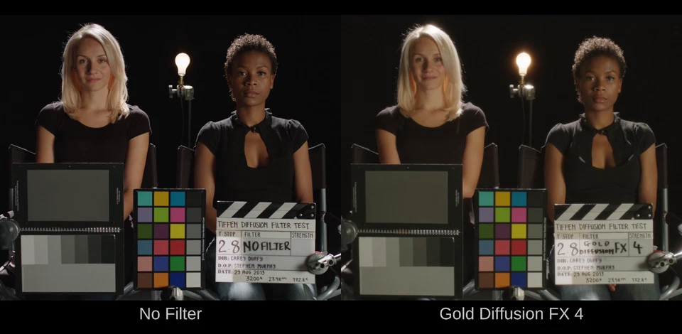 Tiffen 4 x 5.650 GOLD DIFFUSION 4 FILTER - Image 2 of 2