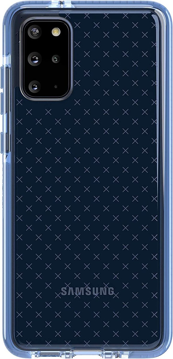 Tech21 Evo Check Series Gel Case for Samsung Galaxy S20+ 5G Serenity Blue