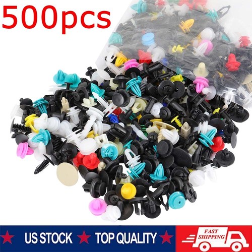 100 Pezzi Clip E Fastener In Plastica Per Auto - Rivetti Parafango E Pannelli Porta