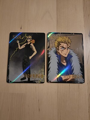 No. 18 19 Foil SSR Lot 2 Cards Luxury Draer Fairy Tail Trading Card