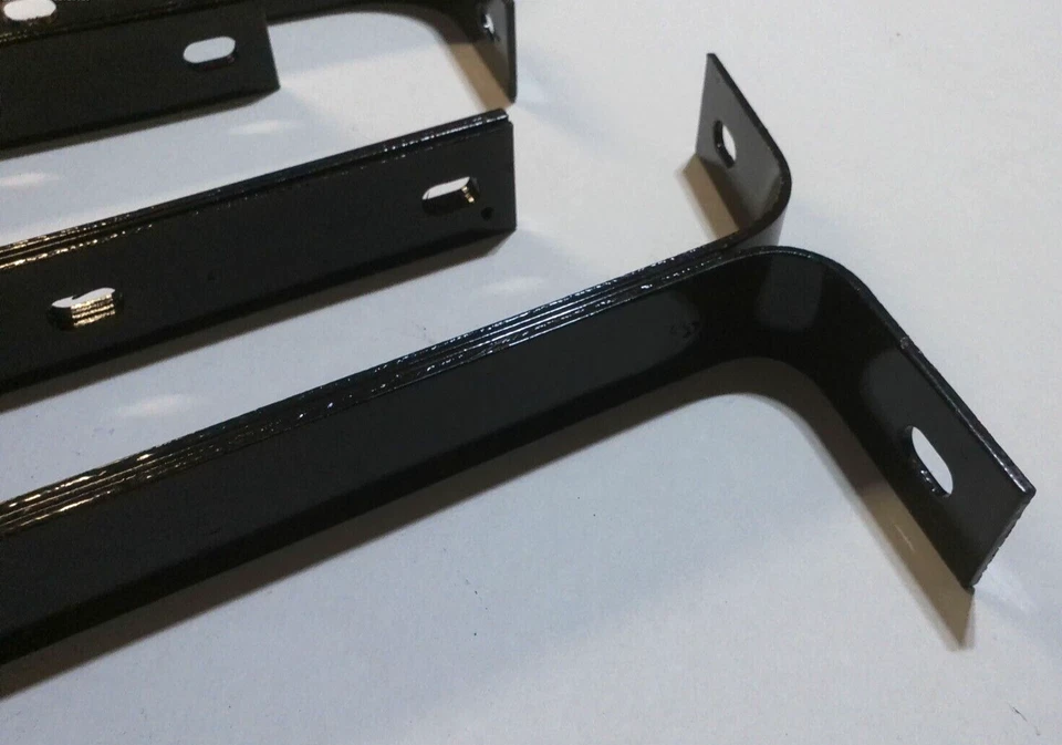 JUEGO COMPLETO DE 4 SOPORTES PARACHOQUES DELANTERO Y TRASERO VOLKSWAGEN T1 BUG BEETLE 1949-1967 Foto 3 de 4