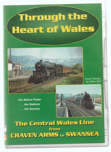 Through The Heart Of Wales ~ Central Wales Line (DVD) Railway DVD ~ TVP