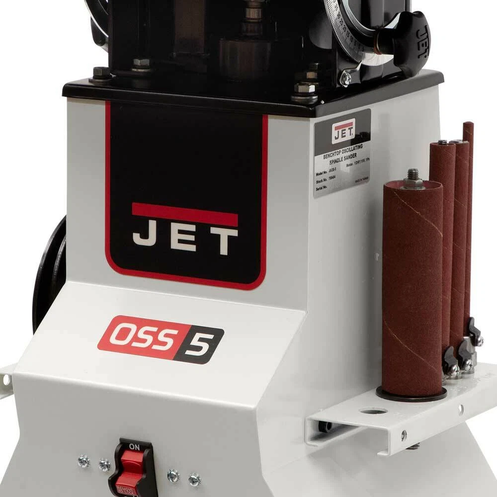 JET JBOS5, Benchtop Oscillating Spindle Sander, 1/2HP, 1Ph, 47 OFF
