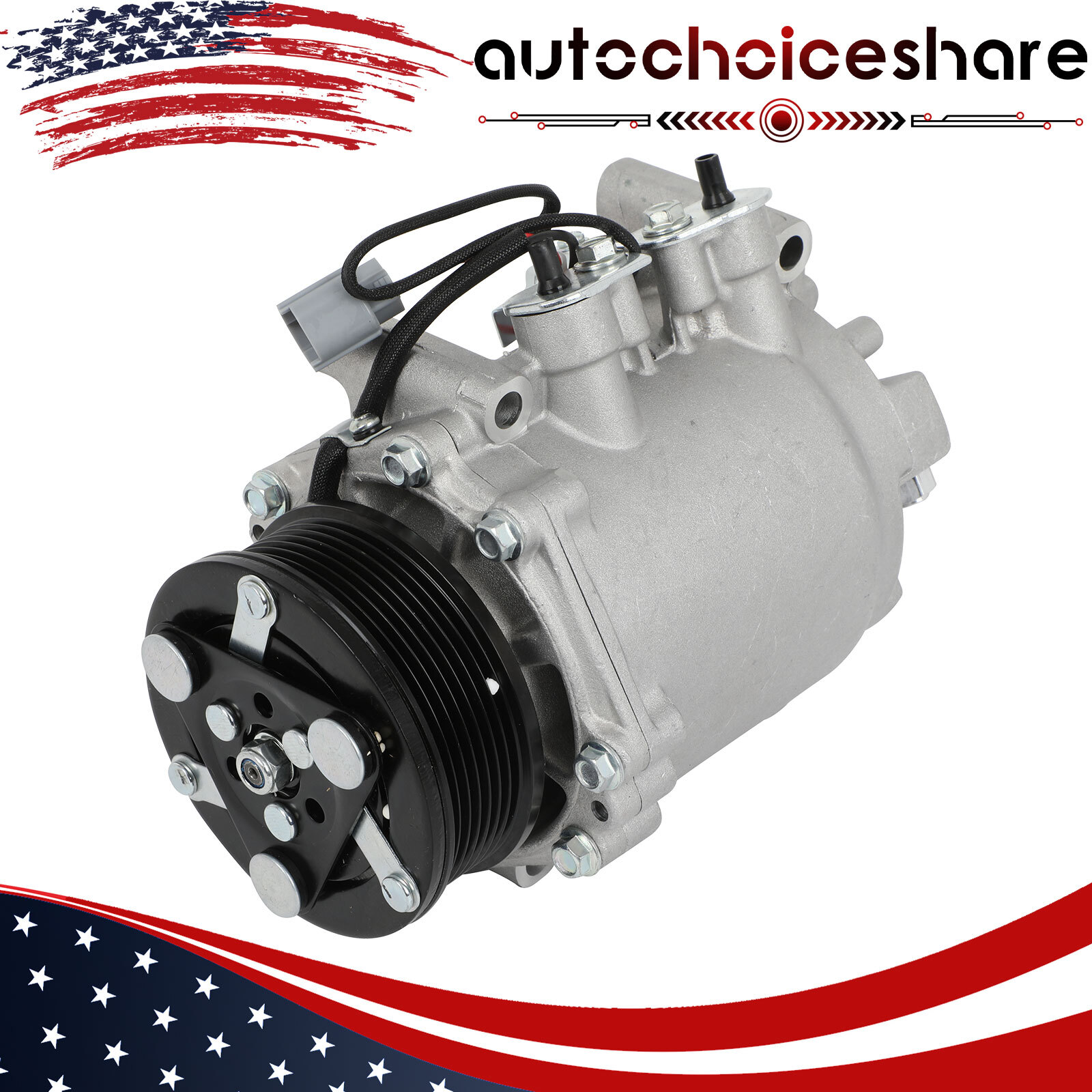 For 2002-2005 Acura RSX Honda Civic 2.0L A/C AC Compressor w/ Clutch CO 10726AC