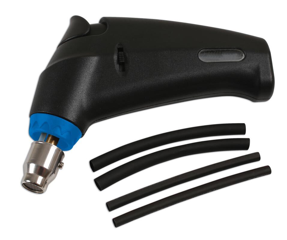 Pistolet air chaud gaines thermorétractables décapeur thermique électricien 230V noir