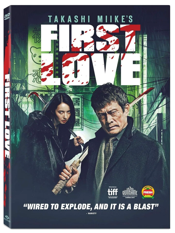 Takashi Miike's First Love (DVD, 2019, Unrated, Widescreen) 10z