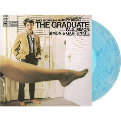 Simon & Garfunkel Vinyl, The Graduate Record, Swimming Pool Blue LP