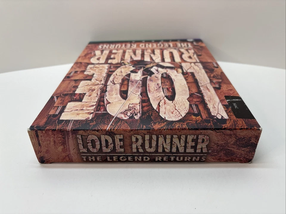 Lode Runner The Legend Returns 3.5” Floppy Disk Sierra 1994 MAC Big Box - Image 3 of 4