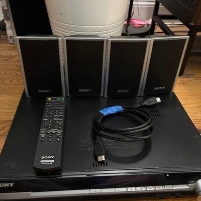 Sony DVD Home Theatre System DAV-HDZ273 Black Silver Good S-Master 4 Speakers