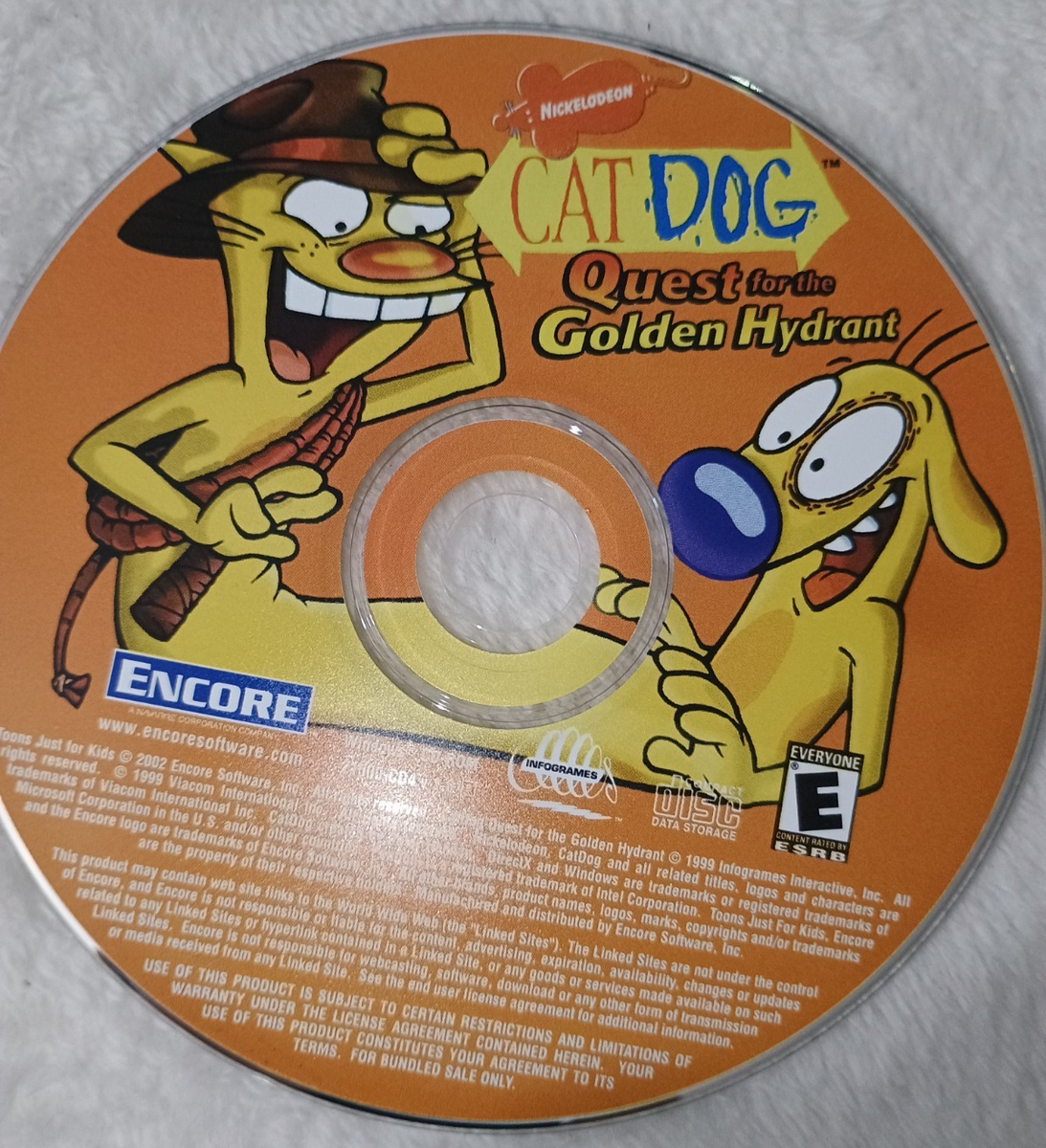 Nickelodeon CatDog/RugRats/Pink Panther/NickToon Racing Encore CD