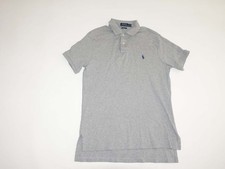 Polo Ralph Lauren Men's Custom Fit Polo Shirt Medium Short Sleeves Gray M