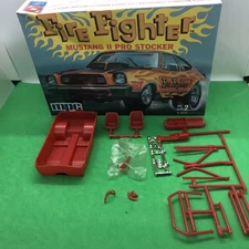 Ford Mustang II Pro Stock Drag Race Interior W Roll Cage MPC1/25 LBR Model Parts