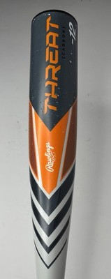 Rawlings Threat Baseball Bat USSSA -12 Drop 2 3/4 Barrel Composite 29  RUT4T12