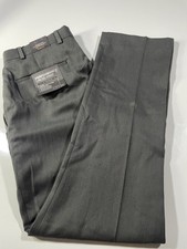 Apt. 9 Slim Fit Dress Pants Mens 30x30 No Iron Charcoal NWT