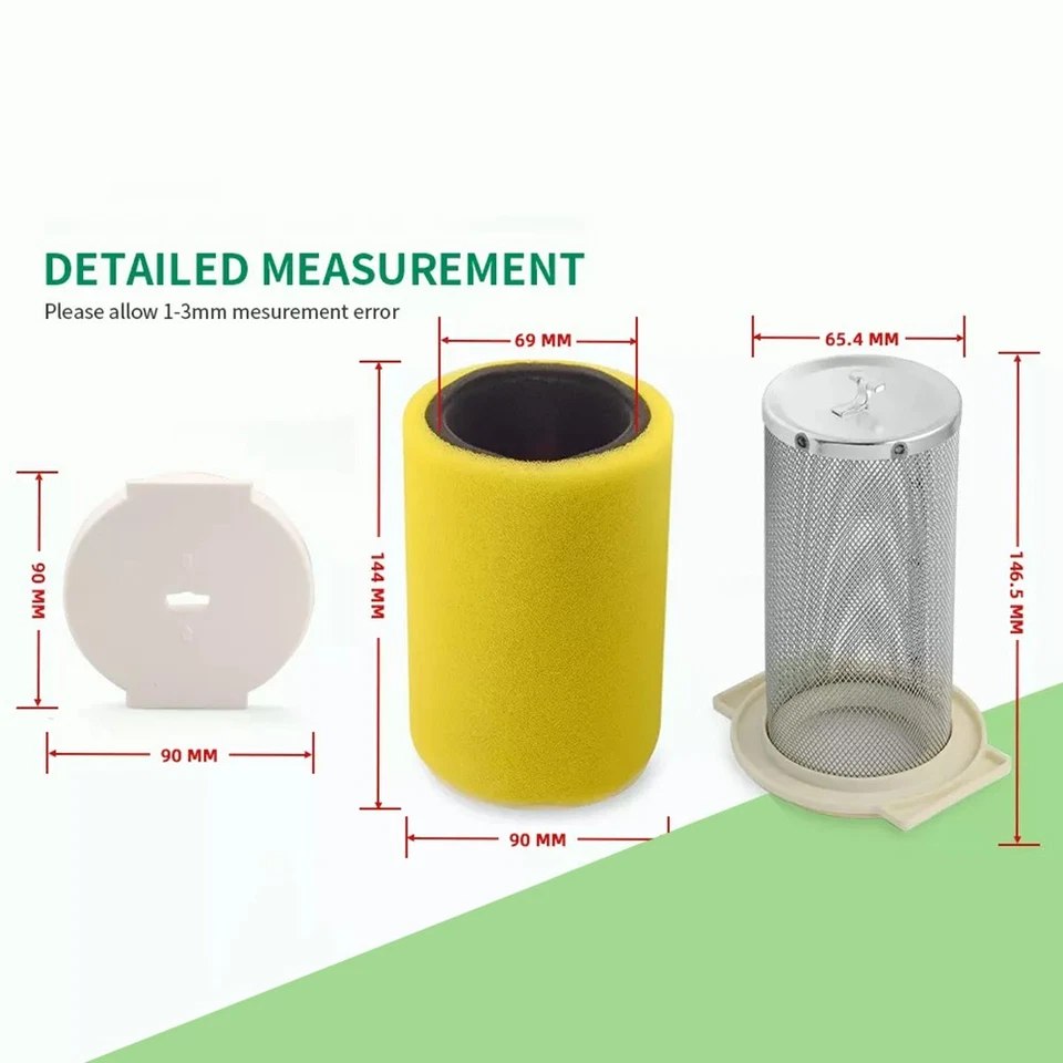 Filtro de aire y bujía guía para Yamaha Big Bear 350 YFM350 FH/FW/U 1987-1999 Foto 4 de 4