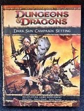 Dungeons & Dragons: Dark Sun Campaign w/ Deta...
