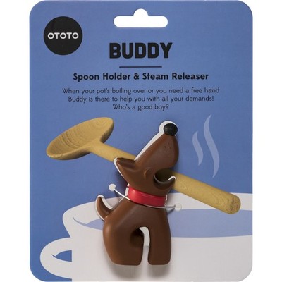 OTOTO Buddy Brown Löffelhalter und Topfwächter