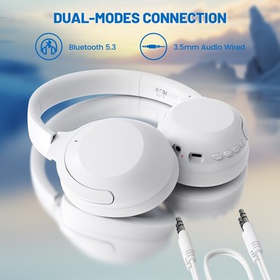 ATTACK SHARK G300 Wireless Over-Ear Headphones with Active Noise Cancelling