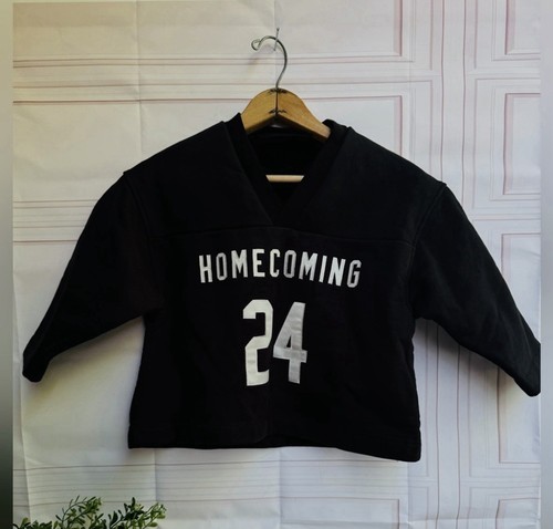 Fear of God Essentials Homecoming Embroidered Fleece Hockey Sweatshirt Kids 5/6 - Picture 4 of 14