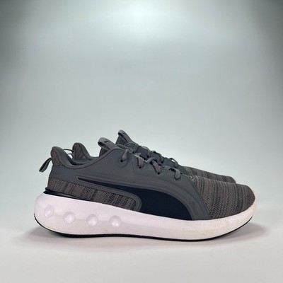 PUMA Softride Carson Gray Knit Running Shoes Athletic Sneakers Men's Size 10