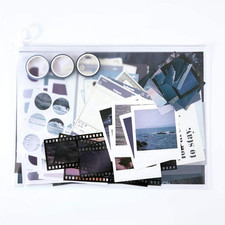 Kawaii Scrapbooking Materials Sticker Washi Tape Set Sea and Mountain DIY Decora