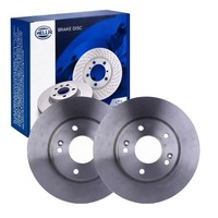 2X Hella Bremsscheiben 276Mm Vorne Passend FüR Hyundai Highway Santa Traj