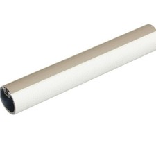 TAG Hardware Elite Faux Leather Custom Cut-to-size Wardrobe Closet Rod - Winter