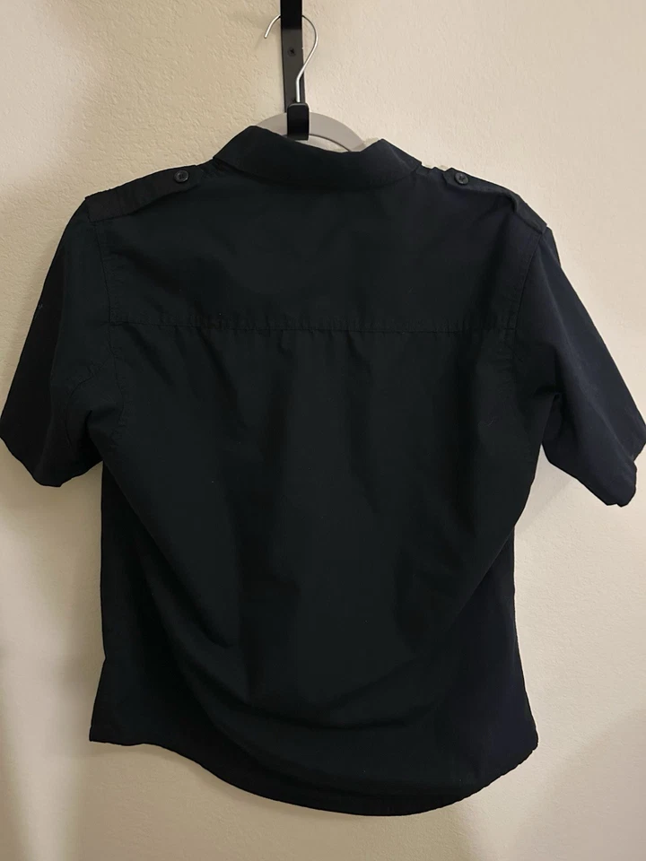 Propper Men's Tactical Uniform Shirt Short Sleeve Sz Small Navy Firefighter EMS - Image 3 of 4