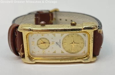 J Riveria Watch Gold Vintage ? Rare Joan Rivers Rhinestone Flower Watch – BejewelledBaby main image 3