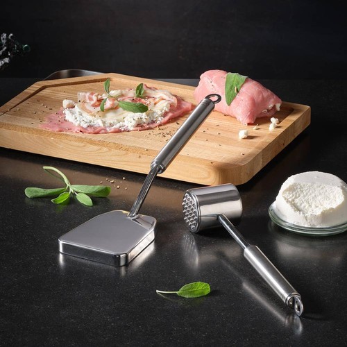 Rosle Meat Fish Pounder 18/10 Stainless Steel Seamless Joint Dishwasher Safe - Picture 3 of 3