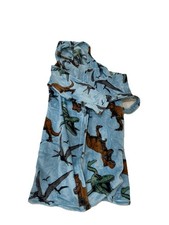 Jurassic Worl Characters Boys 3pc Pj Set And Robe Size 8