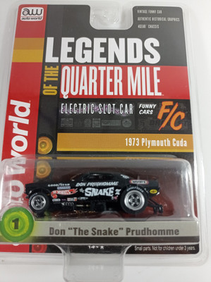 # Auto World 4-Gear Plymouth Funny Car, Faller AMS, Bauer, Tomy, Tyco, 1:64, H0