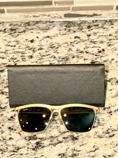 Vintage B L Ray-Ban W1303 G15 UV Matte Gold Finish Olympian III DLX Sunglasses